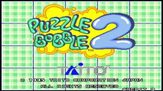 Puzzle Bobble 2 (Ver 2.3O 1995/07/31) game