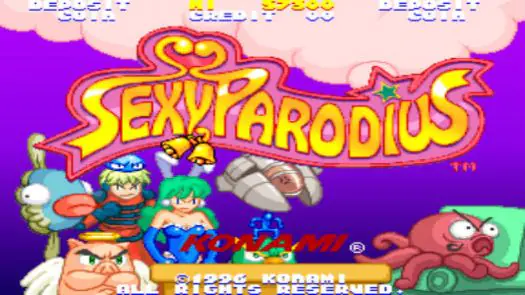 Sexy Parodius (ver AAA) game