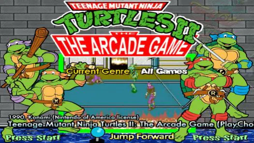 Teenage Mutant Ninja Turtles (Oceania 2 Players) game