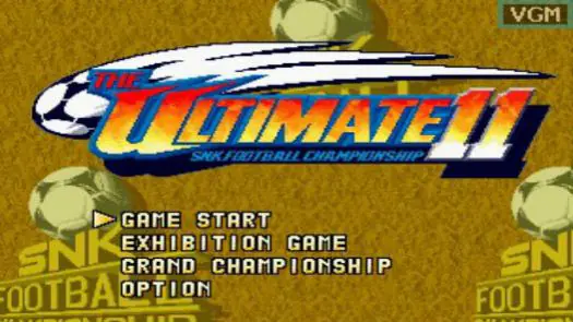 The Ultimate 11 - The SNK Football Championship / Tokuten Ou - Honoo no Libero game