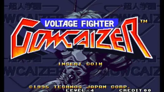 Voltage Fighter - Gowcaizer / Choujin Gakuen Gowcaizer  game