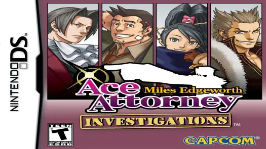 Ace Attorney Investigations - Miles Edgeworth game