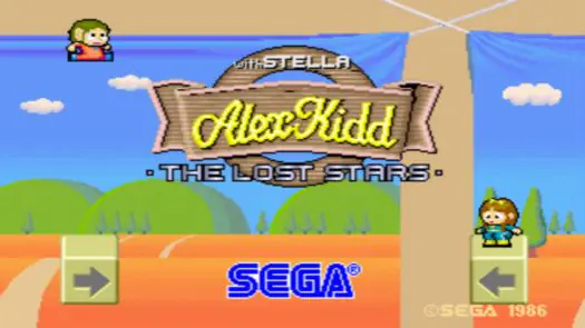 Alex Kidd - The Lost Stars game