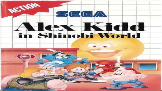 Alex Kidd in Shinobi World game