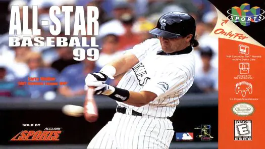 All-Star Baseball 99 Game