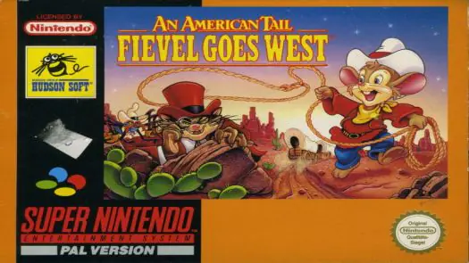 An American Tale - Fievel Goes West game