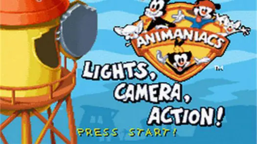 Animaniacs - Lights, Camera, Action (E) game