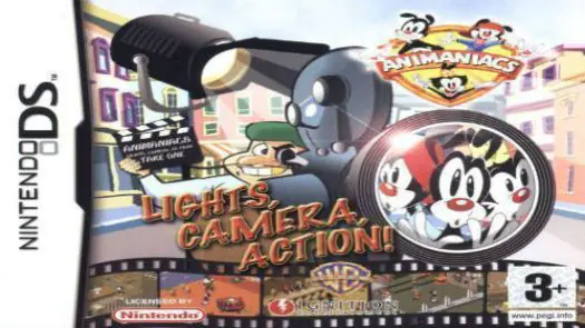 Animaniacs - Lights, Camera, Action! (E) game