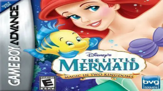 Ariel - The Little Mermaid - Magic In Two Kingdoms GBA game