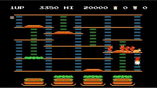 AS - Burger Time (NES Hack) game