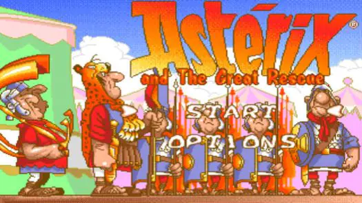 Asterix And The Great Rescue game