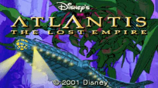 Atlantis - The Lost Empire (E) game