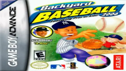  Backyard Baseball 2006 GBA game