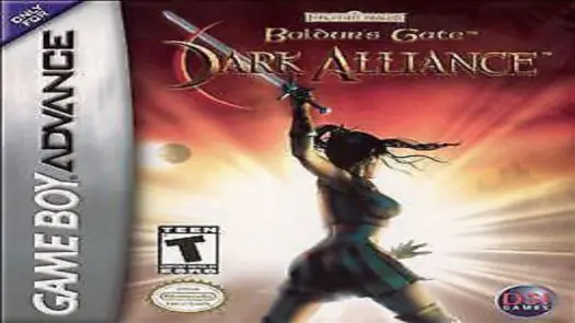 Baldur's Gate - Dark Alliance GBA game