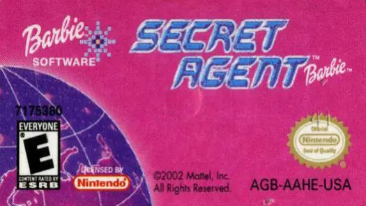 Barbie Secret Agent (E) game