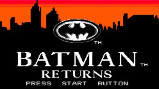 Batman Returns game