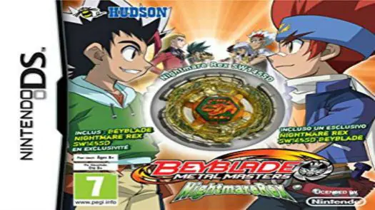 Beyblade - Metal Masters - Nightmare Rex (EU) game