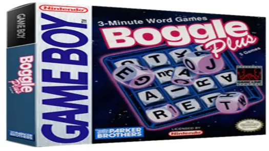 Boggle Plus game