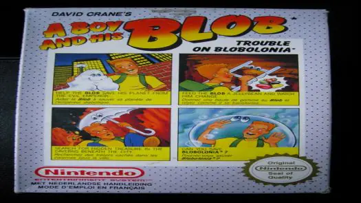 Boy And His Blob - Trouble On Blobolonia, A game