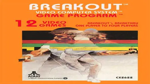 Breakout - Breakaway IV (1978) (Atari) game