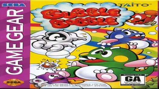  Bubble Bobble game