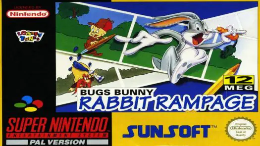 Bugs Bunny In Rabbit Rampage game