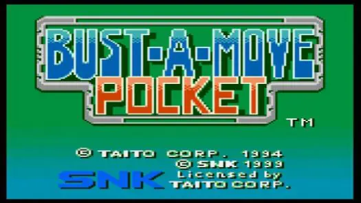 Bust-A-Move Pocket game