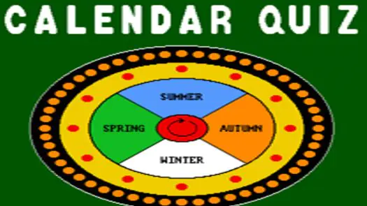 Calendar Quiz game