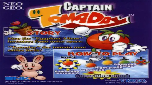 Captain Tomaday game