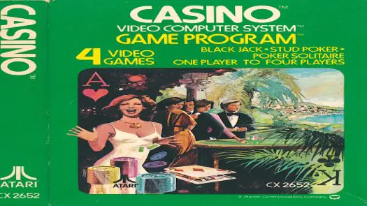 Casino (1978) (Atari) (PAL) game