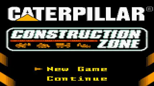 Caterpillar Construction Zone game