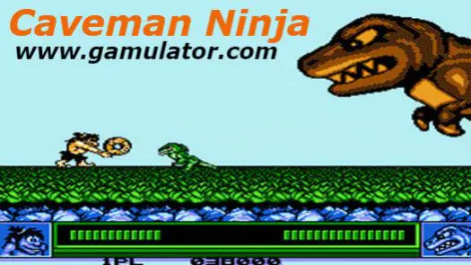 Caveman Ninja (E) game