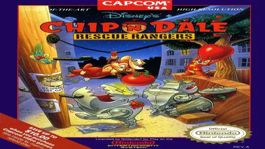 Chip 'n Dale Rescue Rangers game