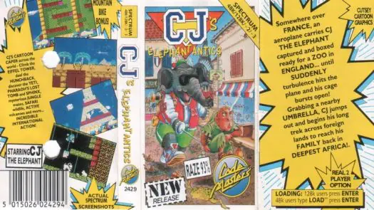 CJ's Elephant Antics game