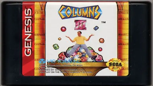 Columns 3 - Revenge Of Columns game