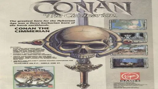 Conan The Cimmerian_Disk4 game