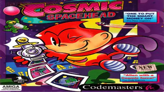 Cosmic Spacehead_Disk1 game