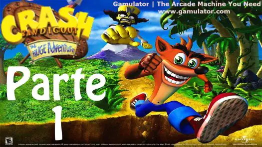 Crash Bandicoot - The Huge Adventure game