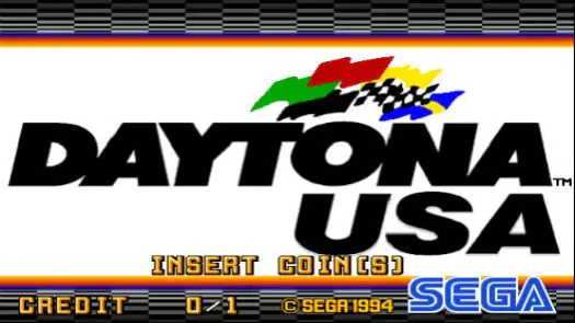 Daytona USA (Japan, Revision A) game