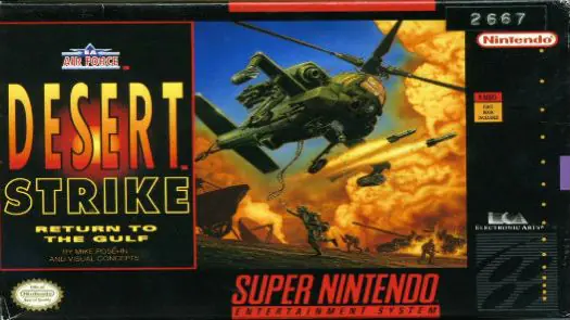 Desert Strike - Return To The Gulf (E) game