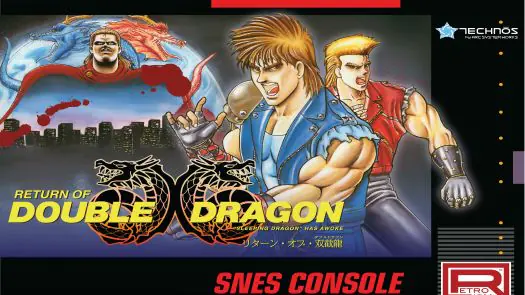 Double Dragon, Return Of (J) game