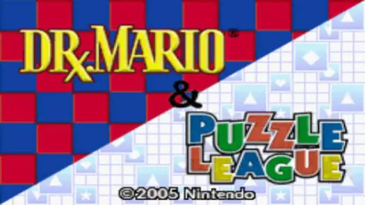 Dr. Mario & Puzzle League (E) game