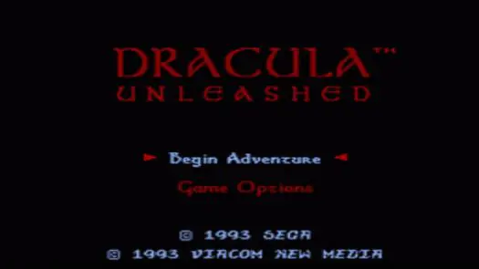 Dracula Unleashed (U) game