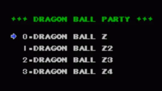 Dragon Ball Z 4-in-1 game