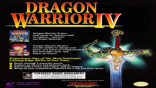  Dragon Warrior 4 game