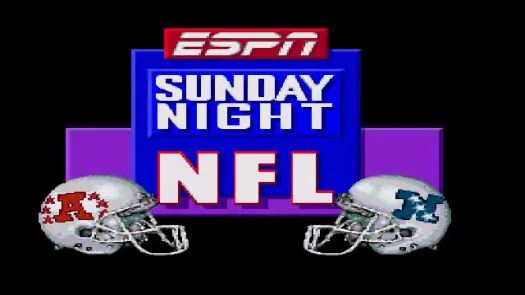 ESPN Sunday Night Football game