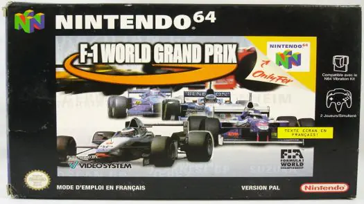 F-1 World Grand Prix (J) game