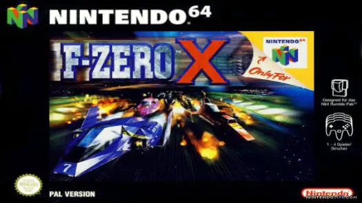 F-Zero X (J) game