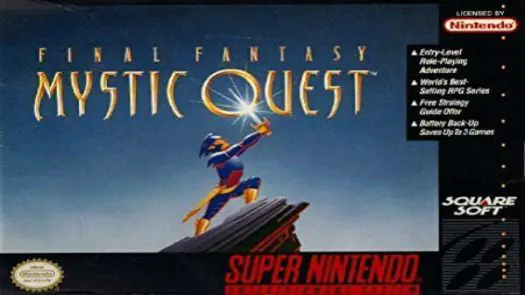 Final Fantasy - Mystic Quest (J) game