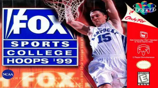 Fox Sports College Hoops '99 game